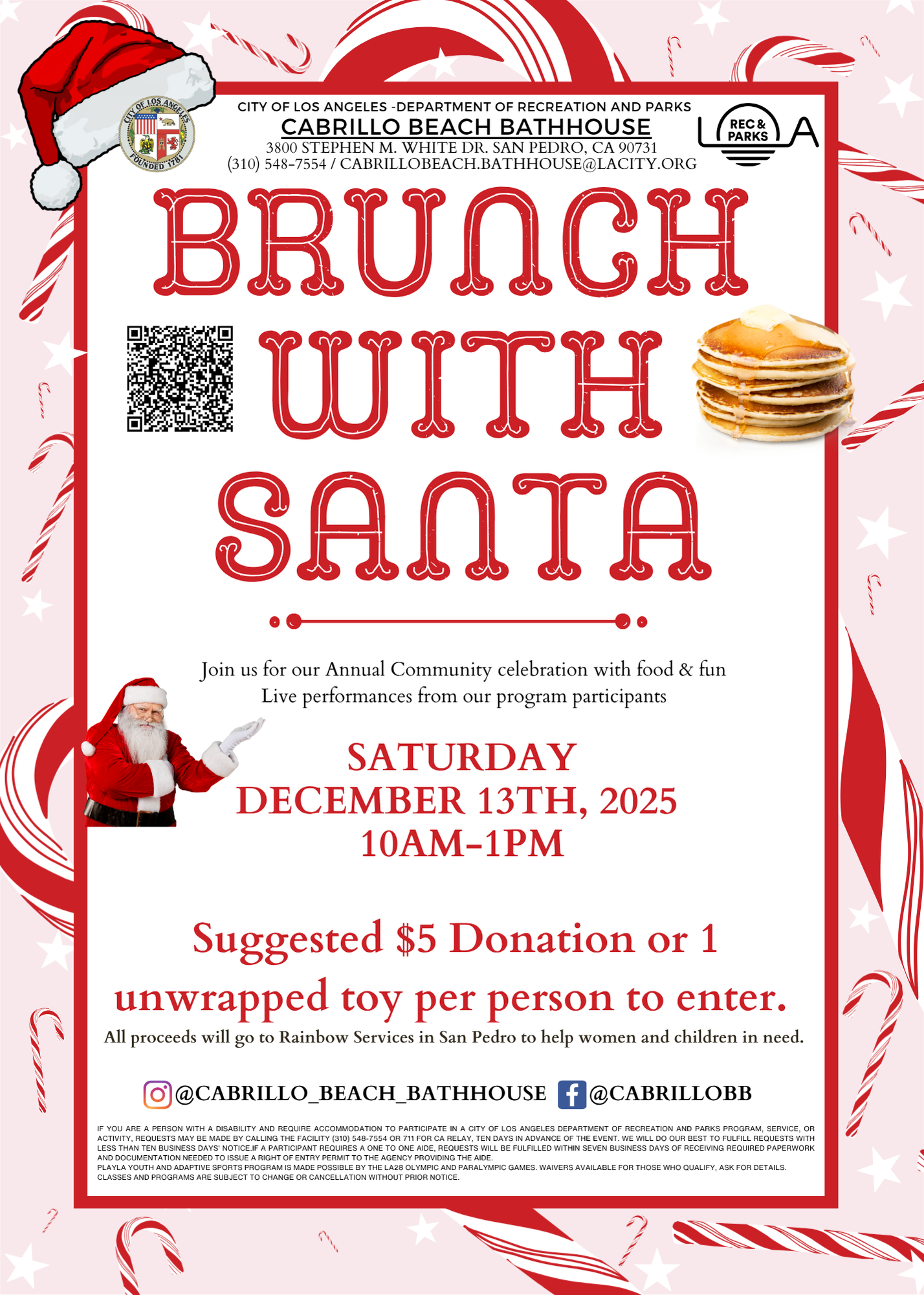 Brunch with santa