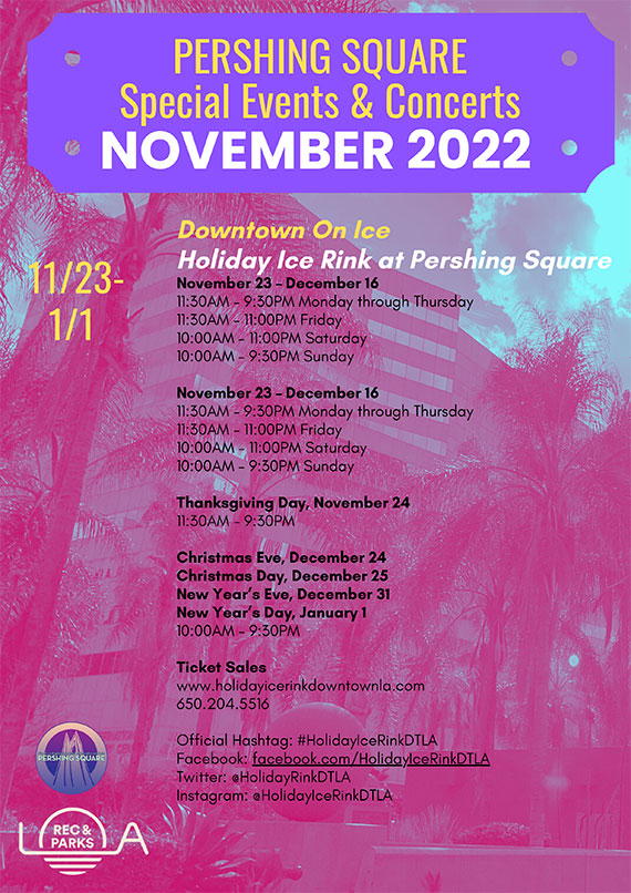 Events Calendar City of Los Angeles Department of Recreation and Parks