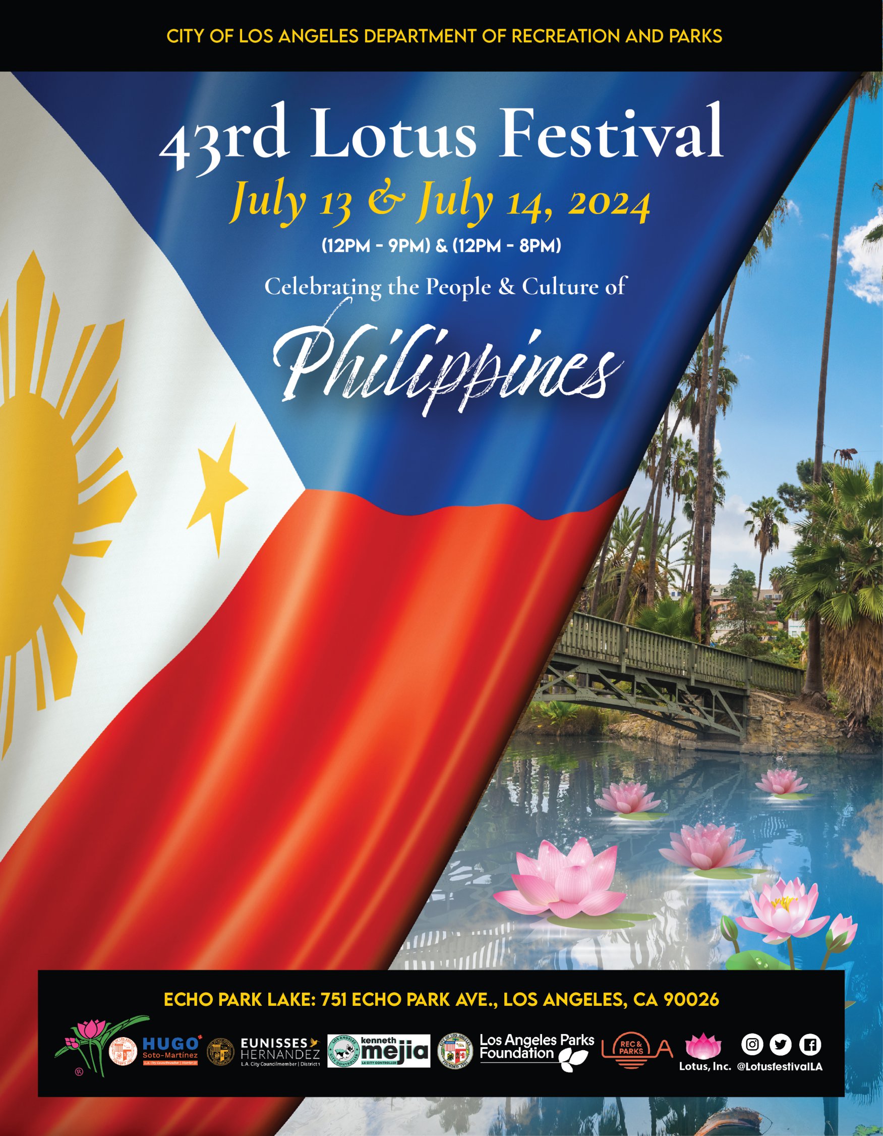 Lotus Festival Flyer